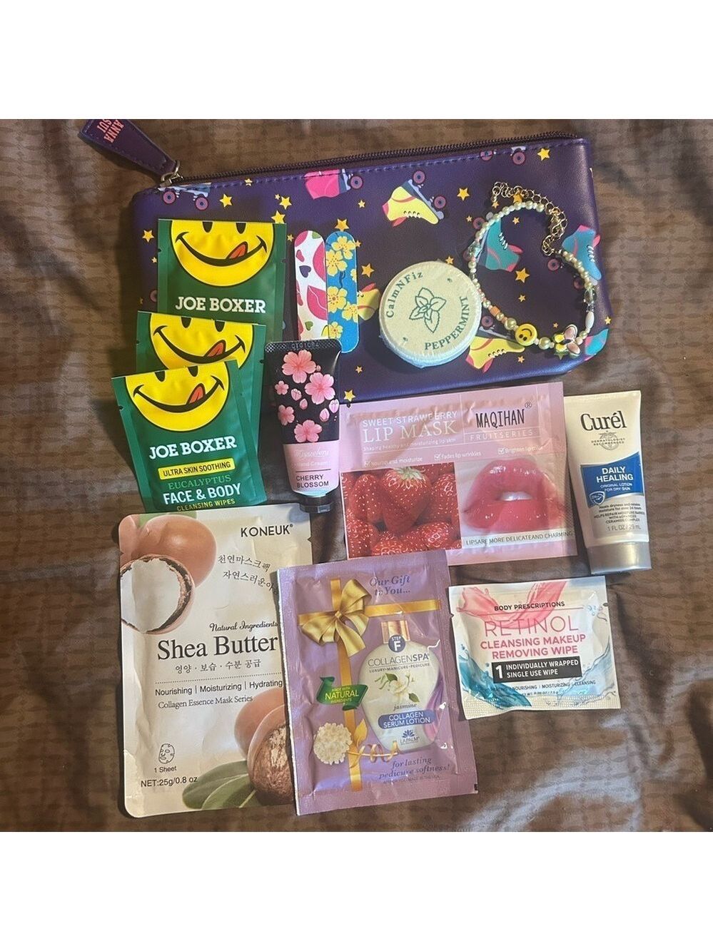Make up bag full of random items